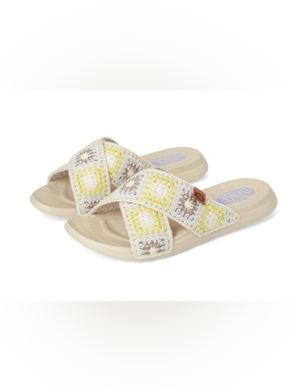 Women’s Hey Dude Christi slide crochet slip on Sz 11